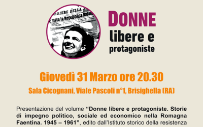 Donne libere e protagoniste – presentazione volume Brisighella